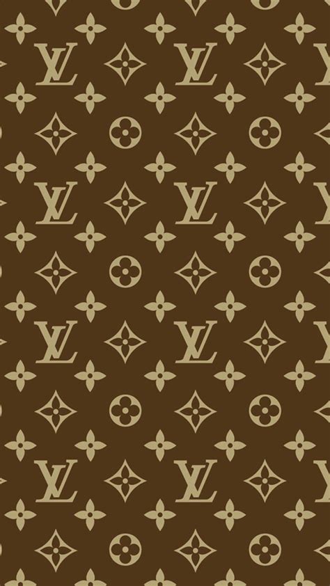 louis vuitton brown pattern